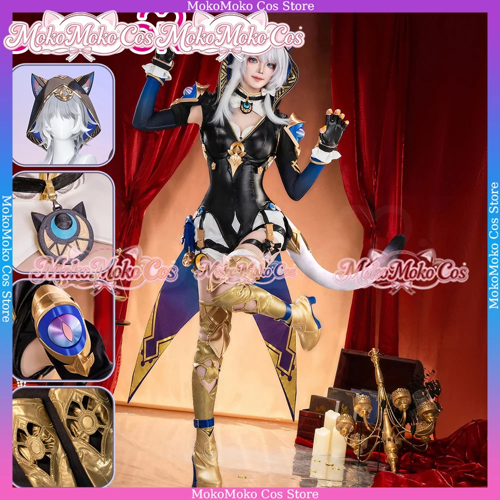 Party Games For Christmas - Cipher Cosplay Kostuum Game Honkai Star