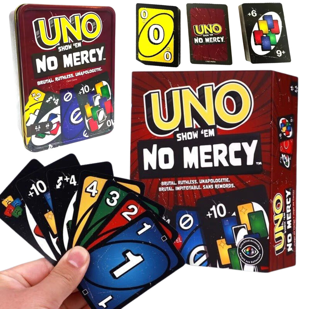 Party Games For Adults And Kids - UNO Flip Kaartspellen Spellen Kaartspel Familie