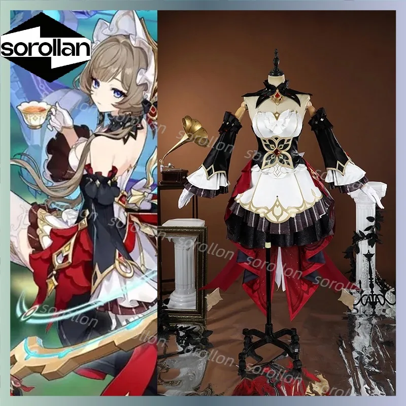 Party Games For Christmas - Game Genshin Impact Sandrone Cosplay Kostuum