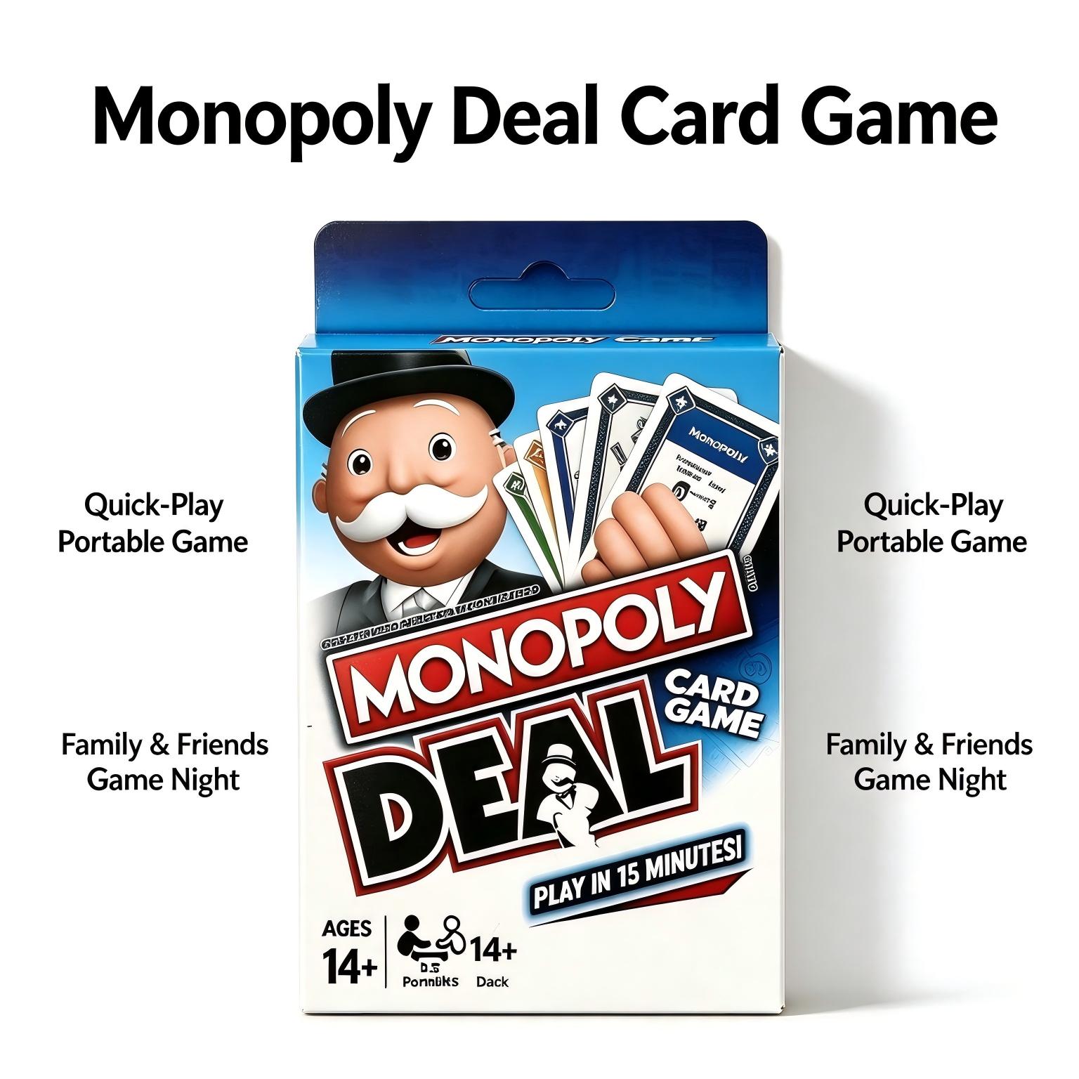 Monopoly Deal, een snelle stra - Hasbro Game Monopoly recensie en prijs
